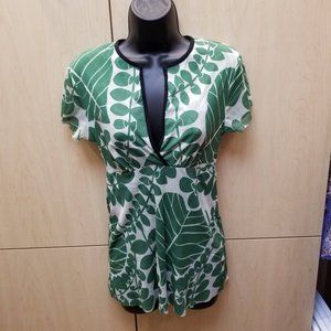 Anthropologie | Sweet Pea Leaf top